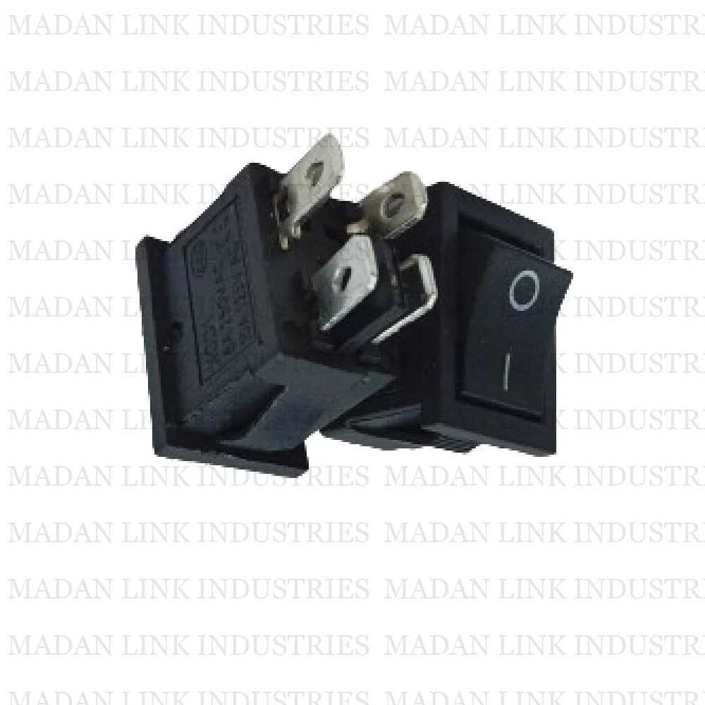 Rocker Switch Black 4 Pin