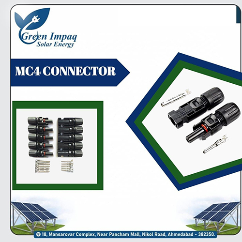 Solar Panel Electric Mc4 Connector - Application: Industrial