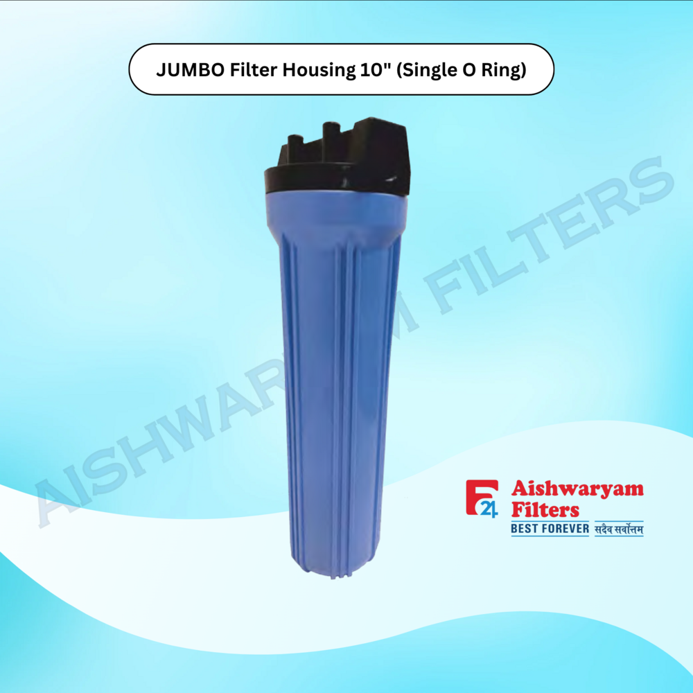 Jumbo Filter Housing 20" (Single O Ring) - Color: Blue