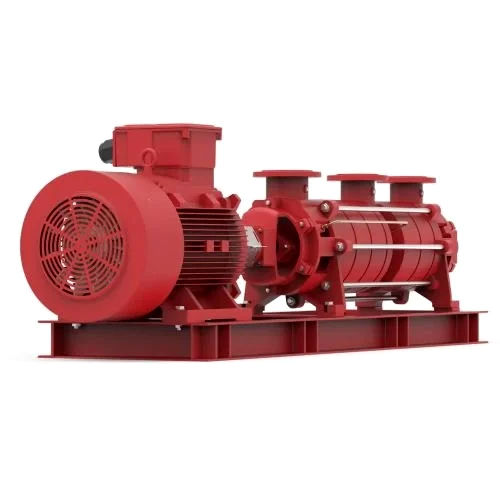 Horizontal Msmo Pumpset - Color: Red