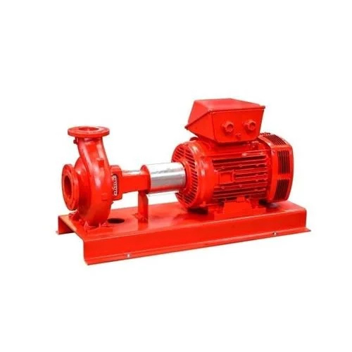 Jockey Fire Pump - Stainless Steel, Red Color | 50-60 Hertz, Reliable Fire-Fighting Tool for Emergency Situations