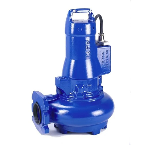 Single Phase Ama Porter Dewatering Pump - Color: Blue