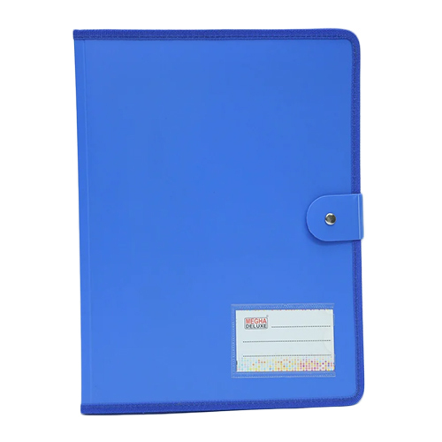 CF 718 Conference Folder - Durable Plastic, A4 Size, Rectangular Shape | Plain Style, Easy to Carry, Ideal for Organizing Conference Documents