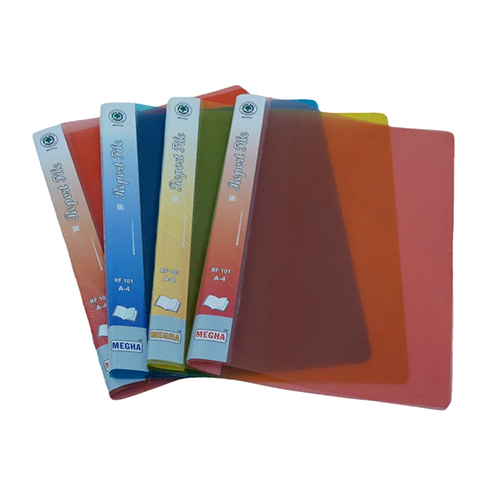 RF101 Report File - A4 Size, PP Material | Waterproof Design for Organized Document Storage and Easy Portability