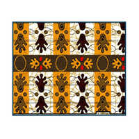 R-606019 Wax Print Fabric - Attributes: Washable