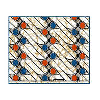 R-606613 Wax Print Fabric - Attributes: Washable