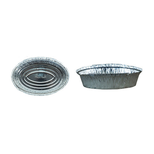 600Ml Oval Aluminium Foil Container - Application: Food Items