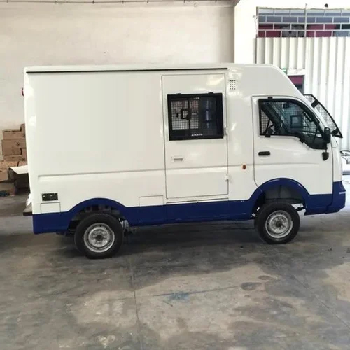 Mobile Cash Vans - Mild Steel Build, Diesel Fuel System | Manual Gearbox, Secure Transport for Cash and Valuables