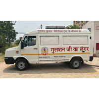 Portable Food Truck Van - Mild Steel, Diesel Fuel System, Manual Gearbox | Portable Design With Kitchen Area And Serving Window