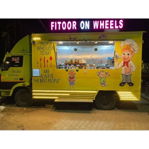 Fast Food Cart - Capacity: 100 Kg