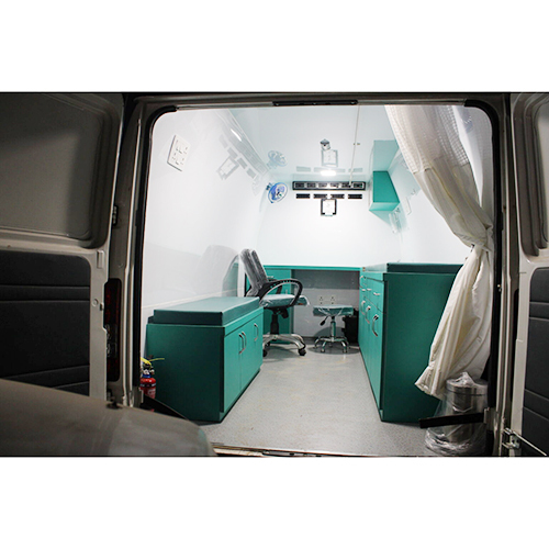 Mobile Cancer Detection Van - Mild Steel, Manual Gearbox, Diesel Powered | New Condition, Right-side Steering, Advanced Early Detection Technology