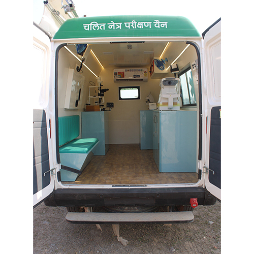 Mobile Ophthalmic Van - Material: Mild Steel