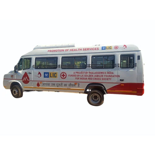Fully Air-conditioned Blood Donation Van