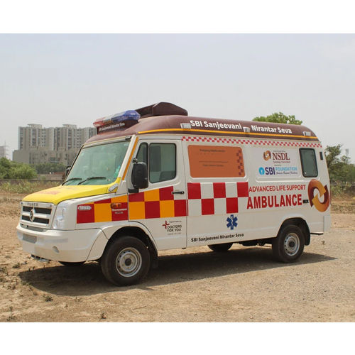 Force Ambulance Van - Material: Mild Steel