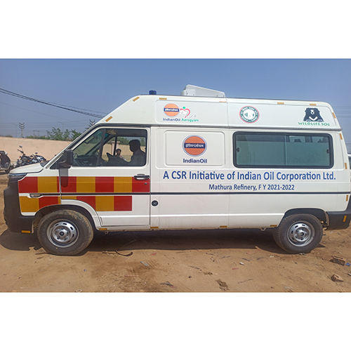 Veterinary Ambulance Van - Material: Mild Steel