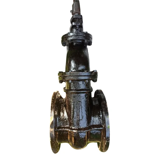 Cast Iron Sluice Valve - Color: Black