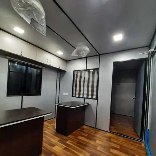 Portable Office Cabin Container - External Dimension: As Per Required