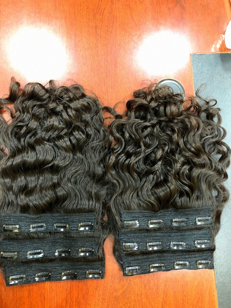 Best Indian Raw Hair Temple Hair Extensions store india Hairking