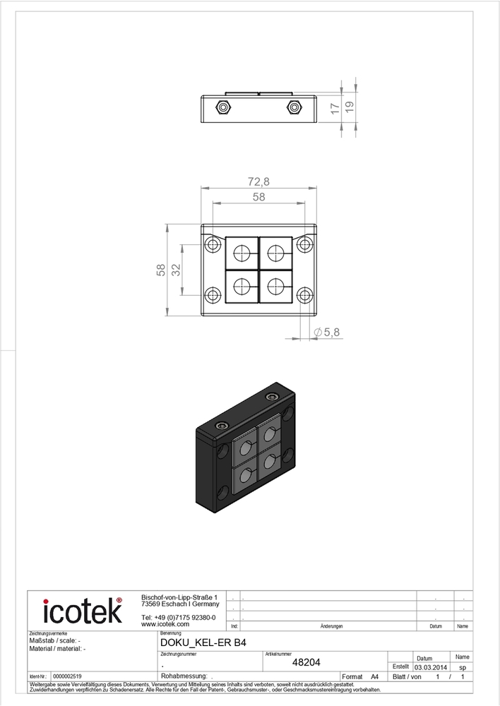 KEL-ER-B4 : Part No. a   48204