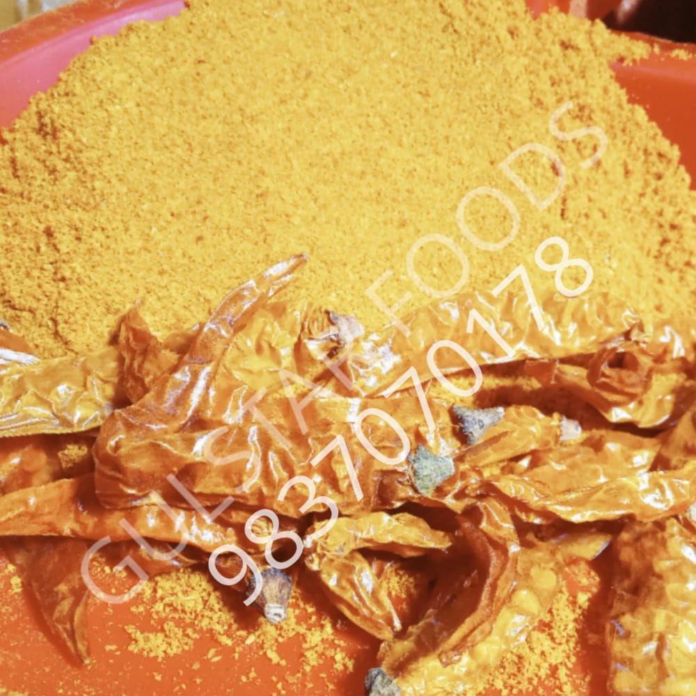 Yellow Chilli Powder - Food Grade, Fine Powder Form | Vibrant Yellow Color, Non-gmo, No Artificial Additives, Air-cooled Grinding System