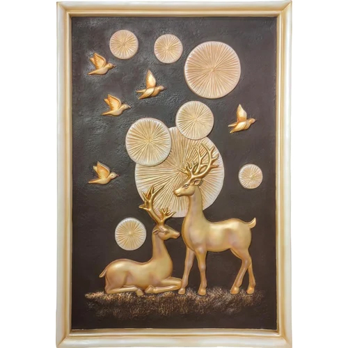 Fiber Deer Mural - Color: Different Available