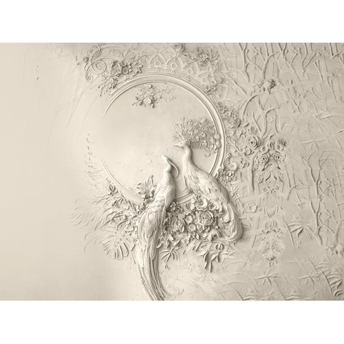 Home Decor Decorative Peacock Shaped FRP Wall Murals