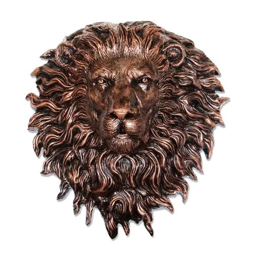 Lion Face Fiber Wall Mural