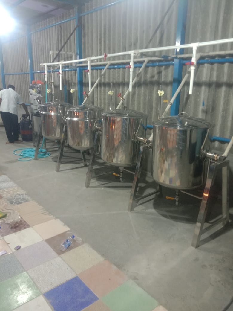 चावल बर्तन एसएस