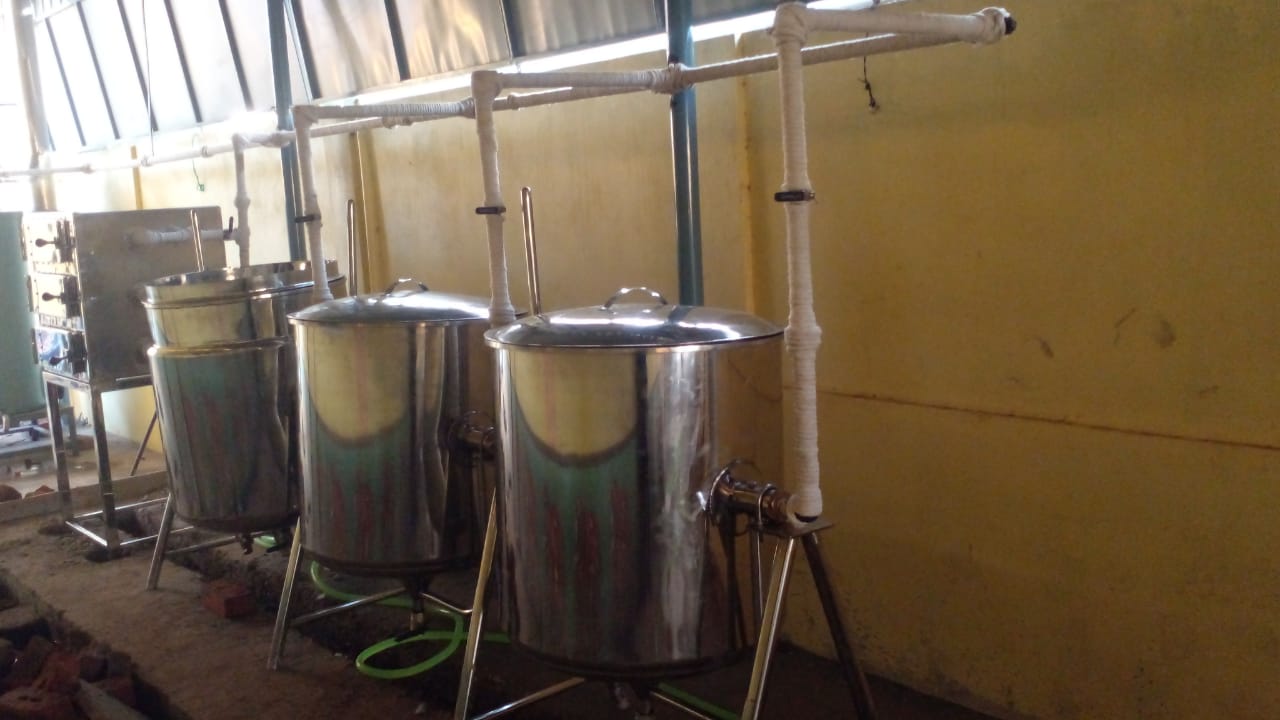 Sambar Vessel - Capacity: 200 Ltr