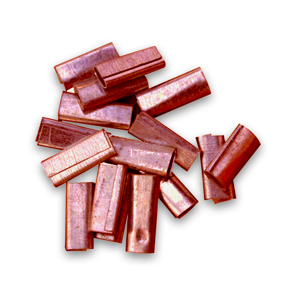 Galvanized Strapping Clip Red