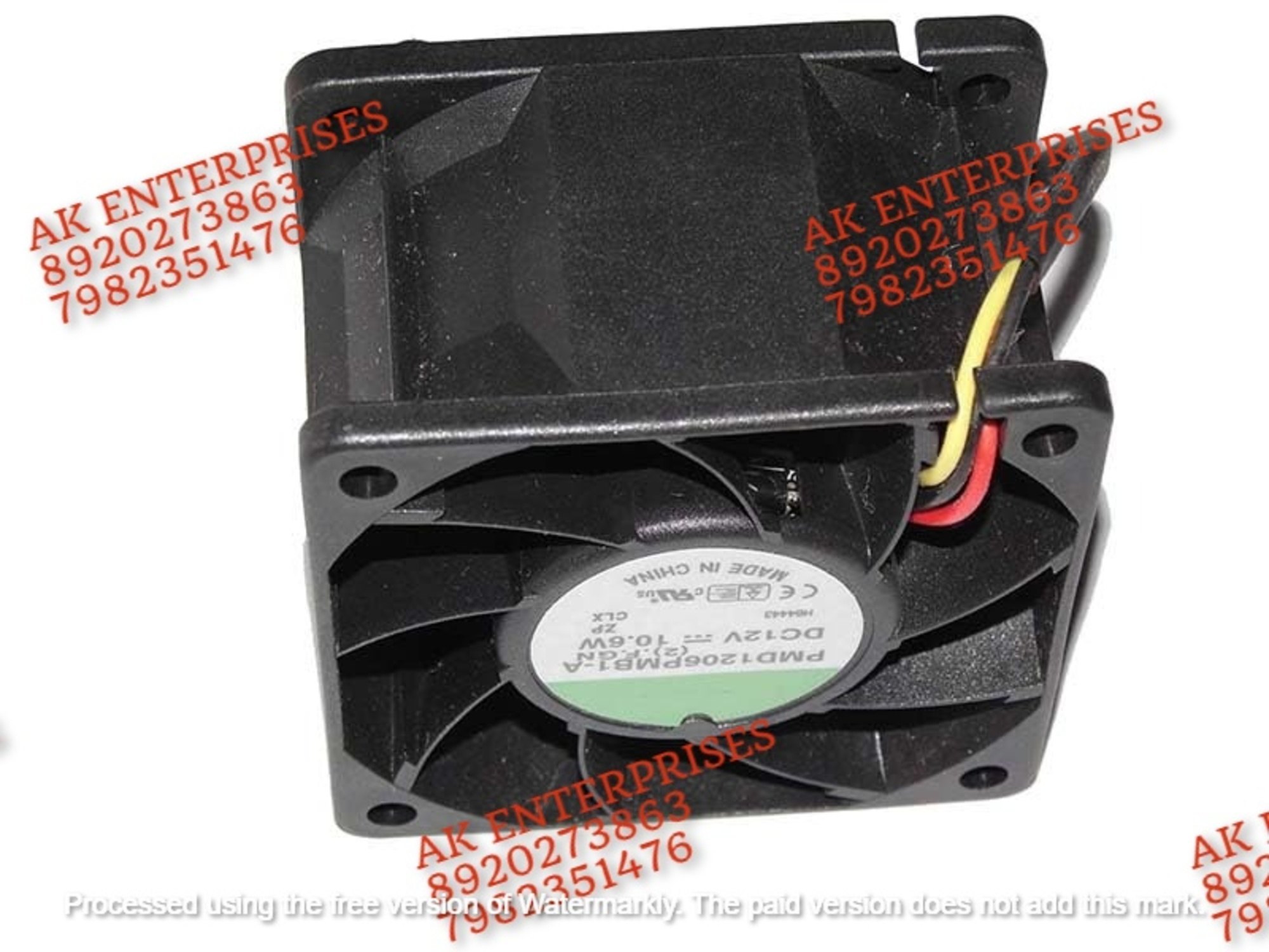  SUNON PMD1206PMB1-A Axial Fan 24V-10.6W DC Brushless Air Cooling Fan 8000 RPM 60 * 60 * 25mm 3-Wire