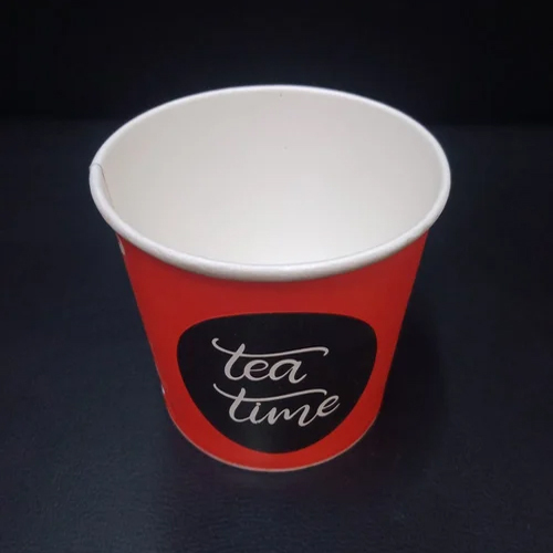 150Ml Spectra Coffee Cup - Color: Red & Black