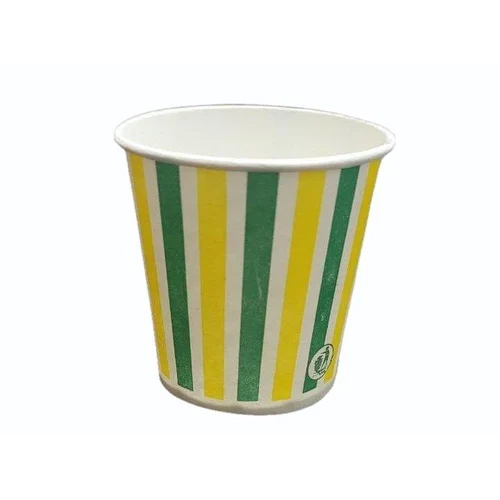 130Ml Printed Paper Cup - Color: Multi Colour