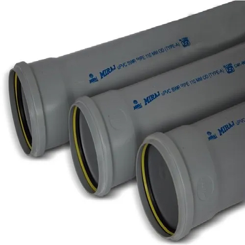 110Mm Self Fit Swr Pvc Pipe - Application: Construction