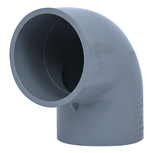 Pvc Pipe Elbow - Color: Grey