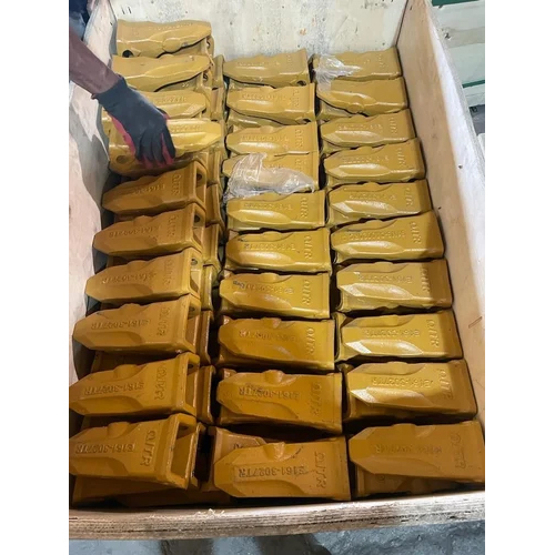 Tooth Point Itr Excavator Bucket Teeth - Durable Yellow Steel Teeth | Industrial Use with Warranty, Easy to Use