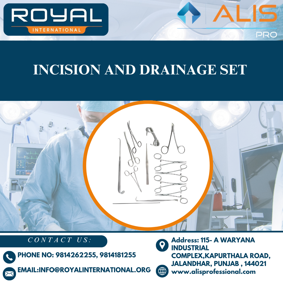 Incision And Drainage Set