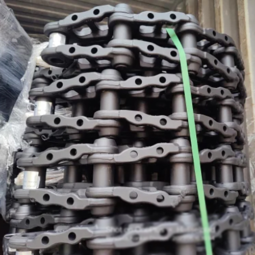 Excavator Track Link Assembly - Color: Silver