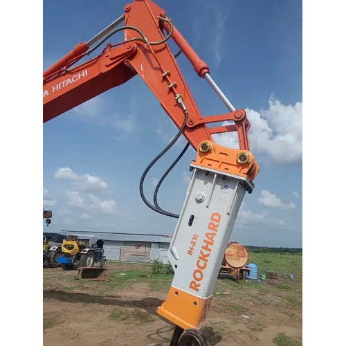 Excavator Rockhard Hydraulic Rock Breaker - Body Material: Stainless Steel
