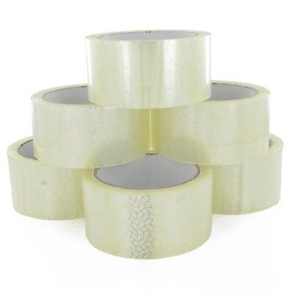 Industrial Cello Tape - Color: Transperent