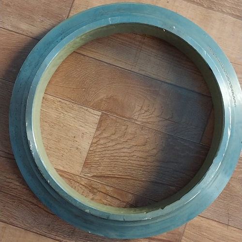 Concrete Pump Spatial Plate And Cutting Ring - Color: Silver