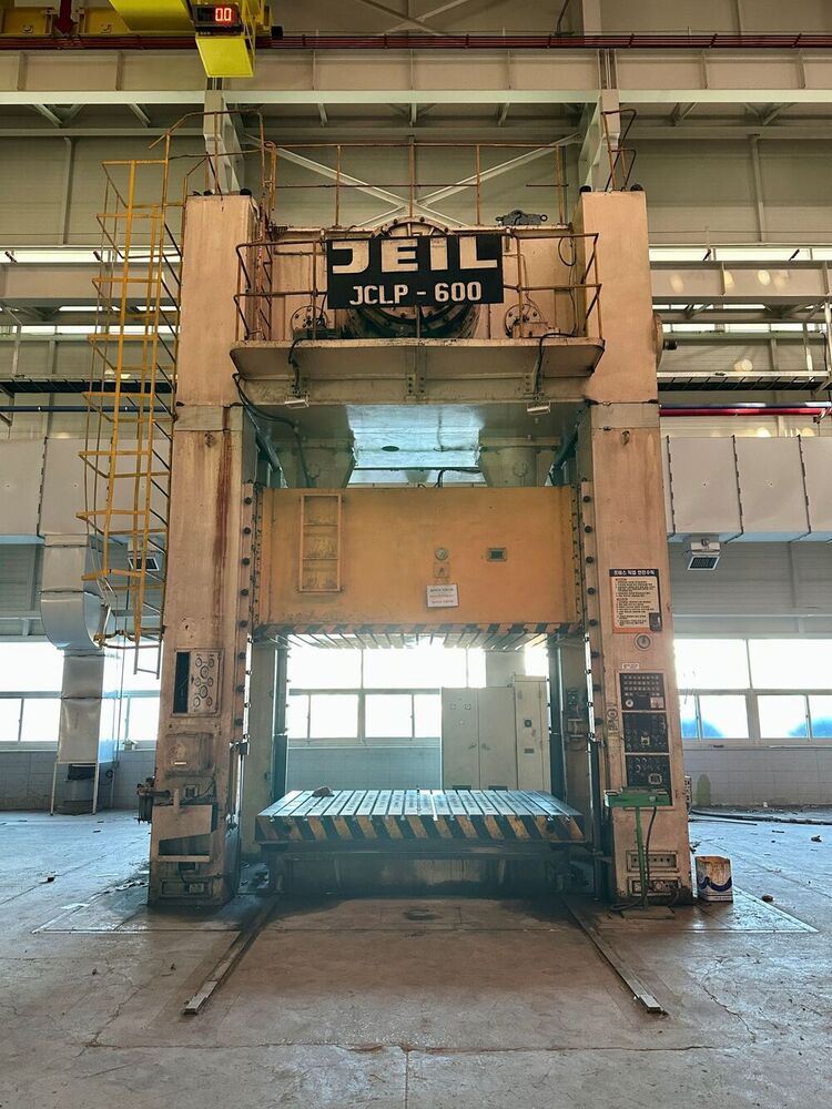 1547 Jeil H Frame Double Crank Power Press - Material: Ms