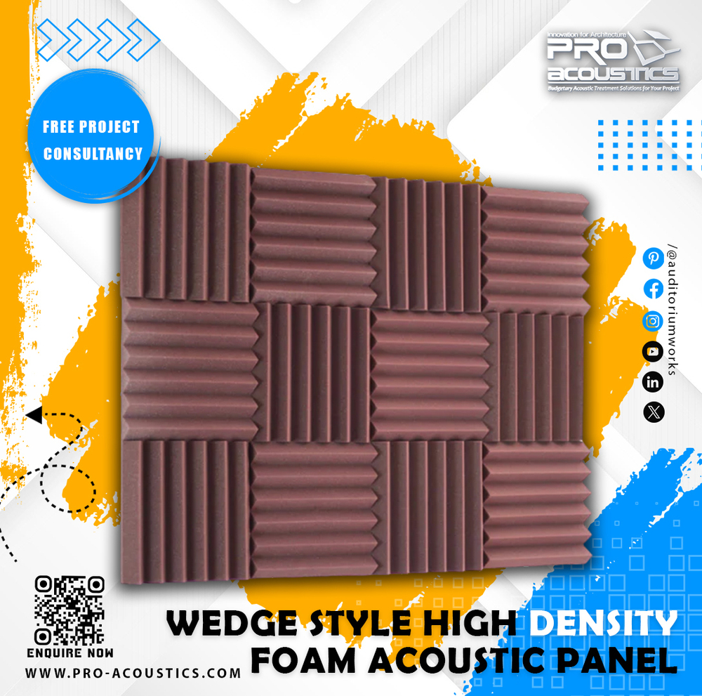 Auditorium High Density Foam Acoustic Panel - Application: Ideal Choice For A Wide Range Of Applications