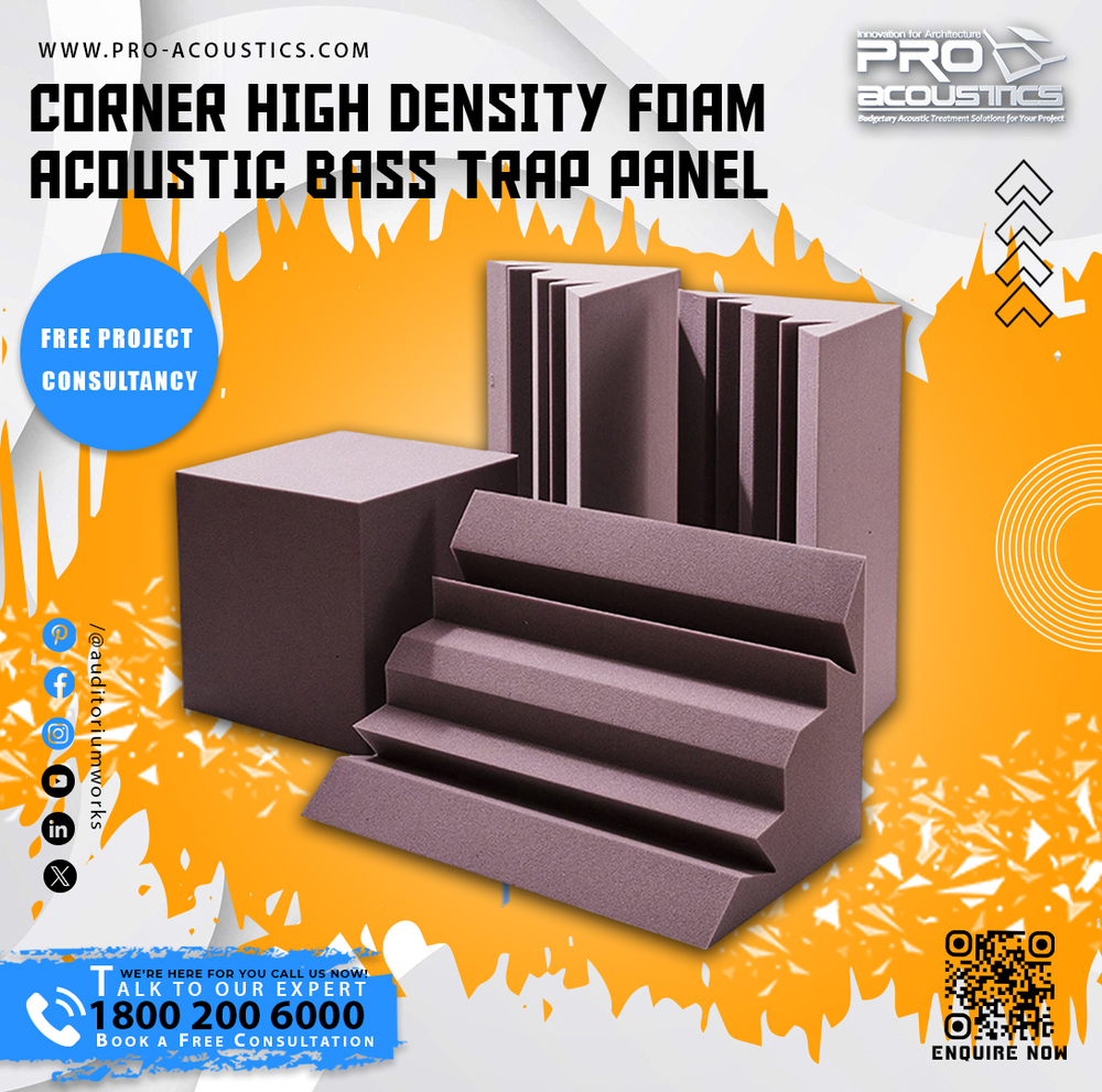 Auditorium High Density Foam Acoustic Panel - Application: Ideal Choice For A Wide Range Of Applications