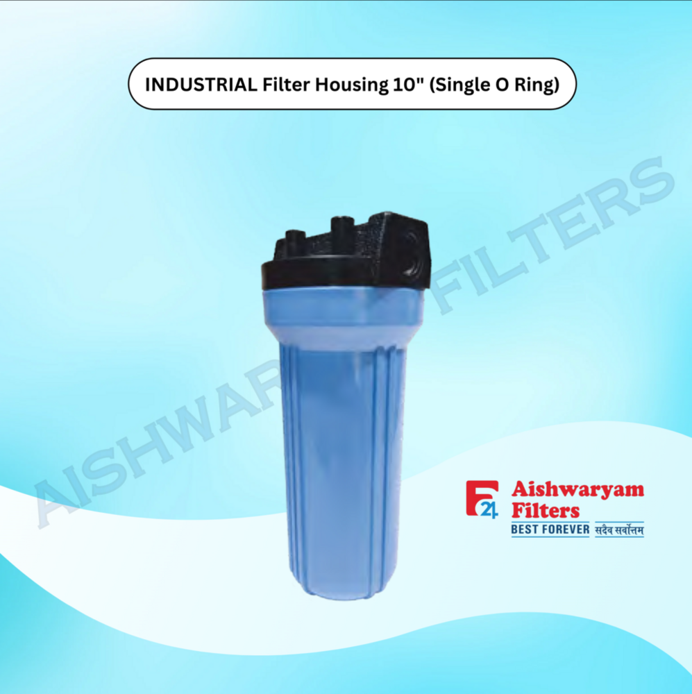 औद्योगिक फ़िल्टर हाउसिंग 10" (सिंगल ओ रिंग)