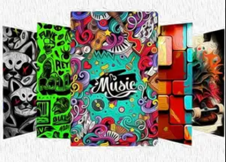 Bubble Free Printed Roll