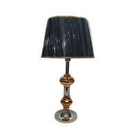 Meterial Iron  Cloth Shade Lamp - Color: Black