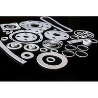 Ptfe Cut Gasket - Standard Size, Ptfe Material | Warranty Included, Ideal For Various Sealing Applications