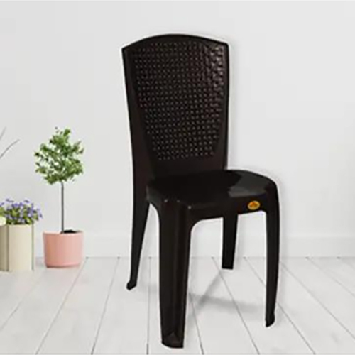 Plastic Mat Brown Apollo Chair Without Arm