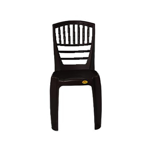 Plastic Mat Brown Vento Chair Without Arm